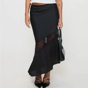 Carrion Lace Maxi Skirt Princess Polly